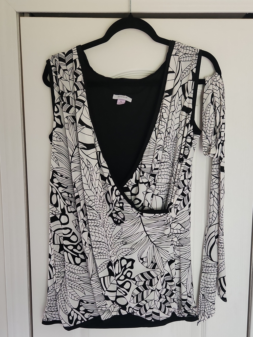 Women's Reversible Wrap Blouse